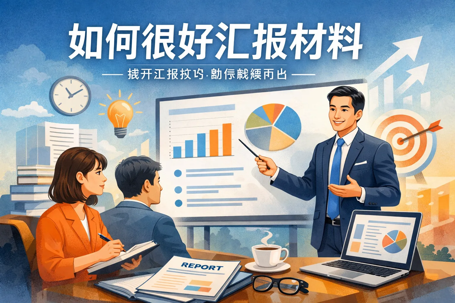 如何很好汇报材料