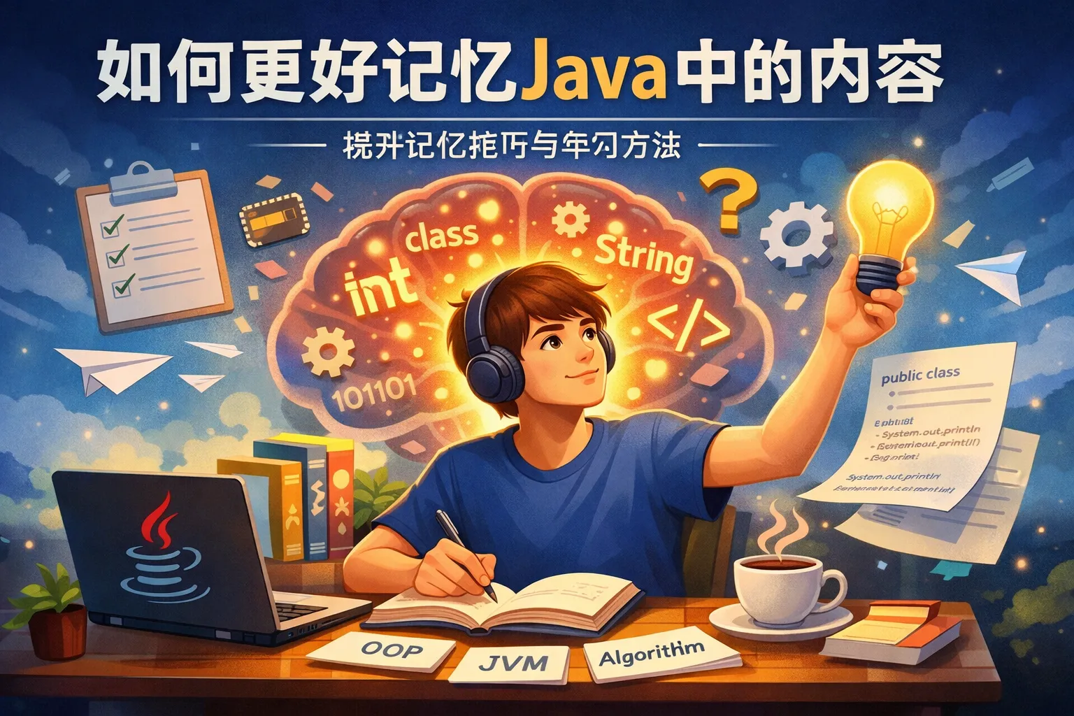 如何更好记忆java中的内容