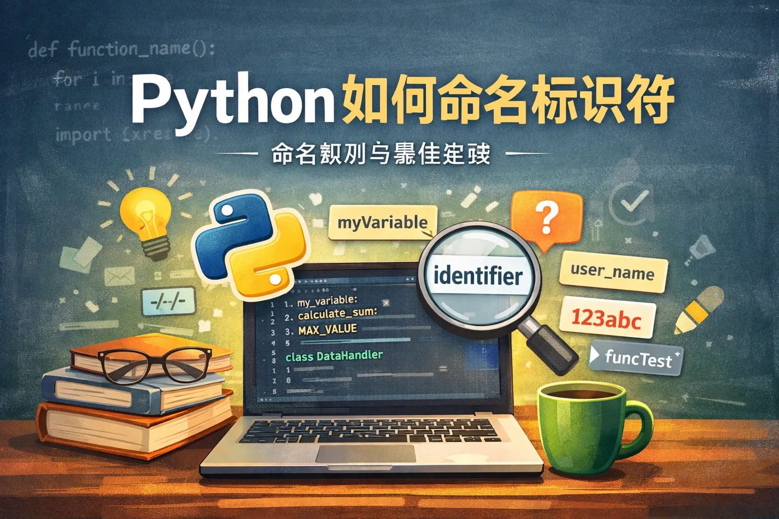 python如何命名标识符