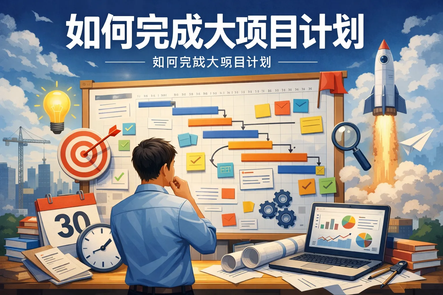 如何完成大项目计划