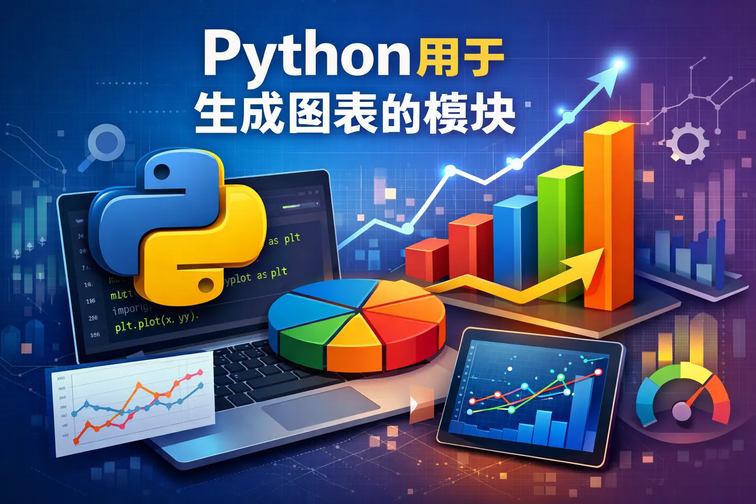 python用于生成图表的模块