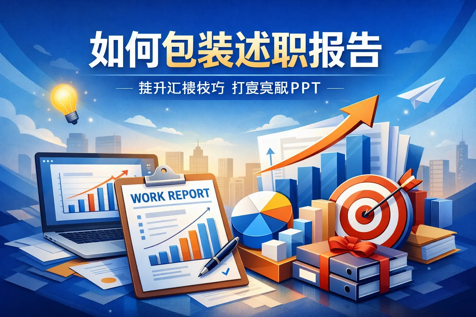 如何包装述职报告