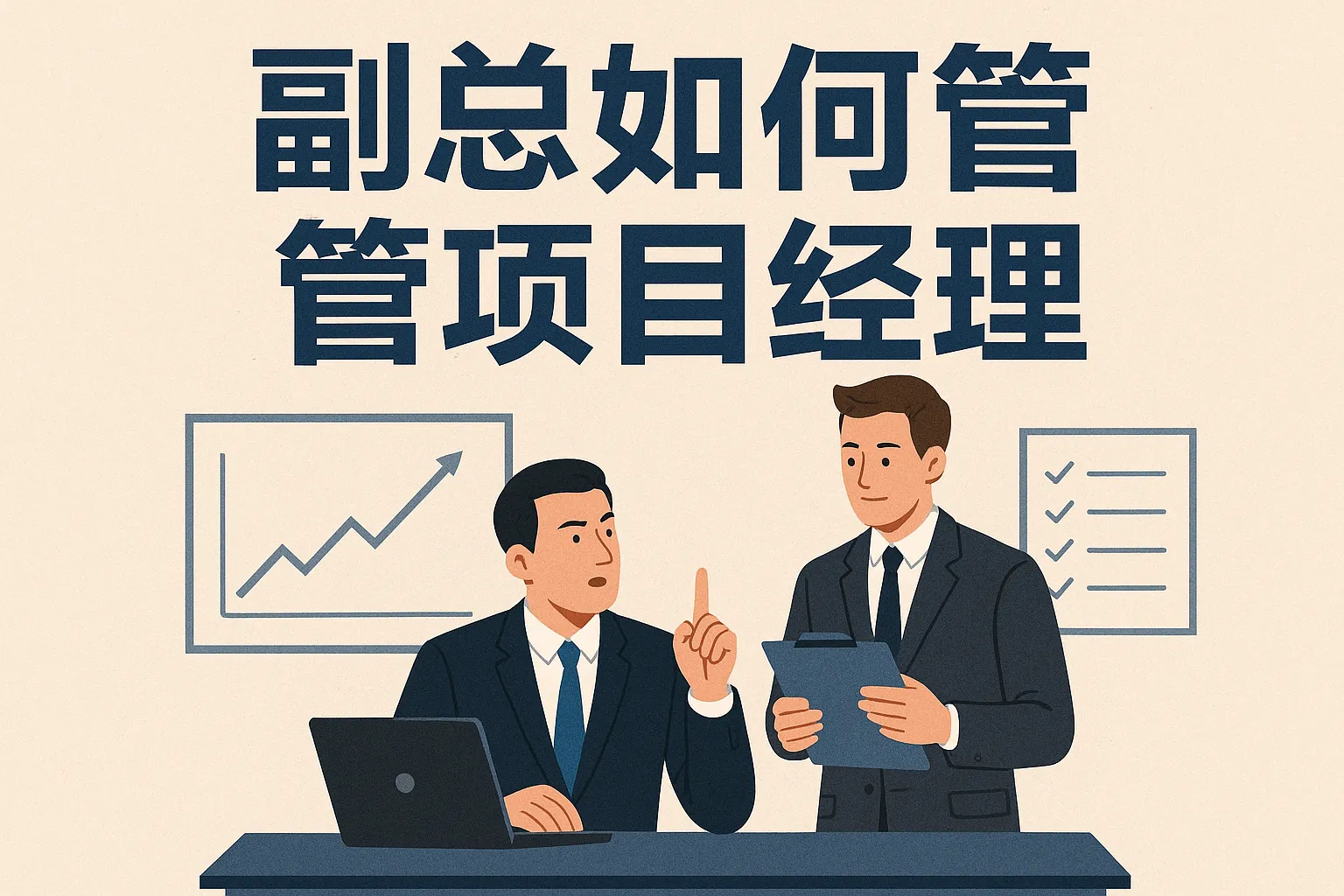 副总如何管项目经理