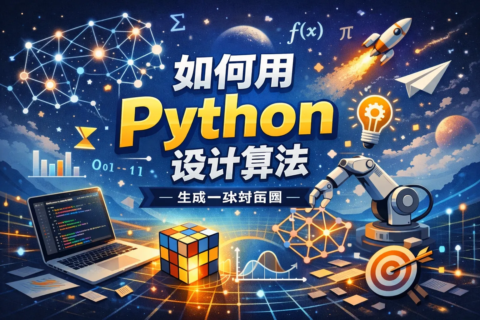如何用python设计算法