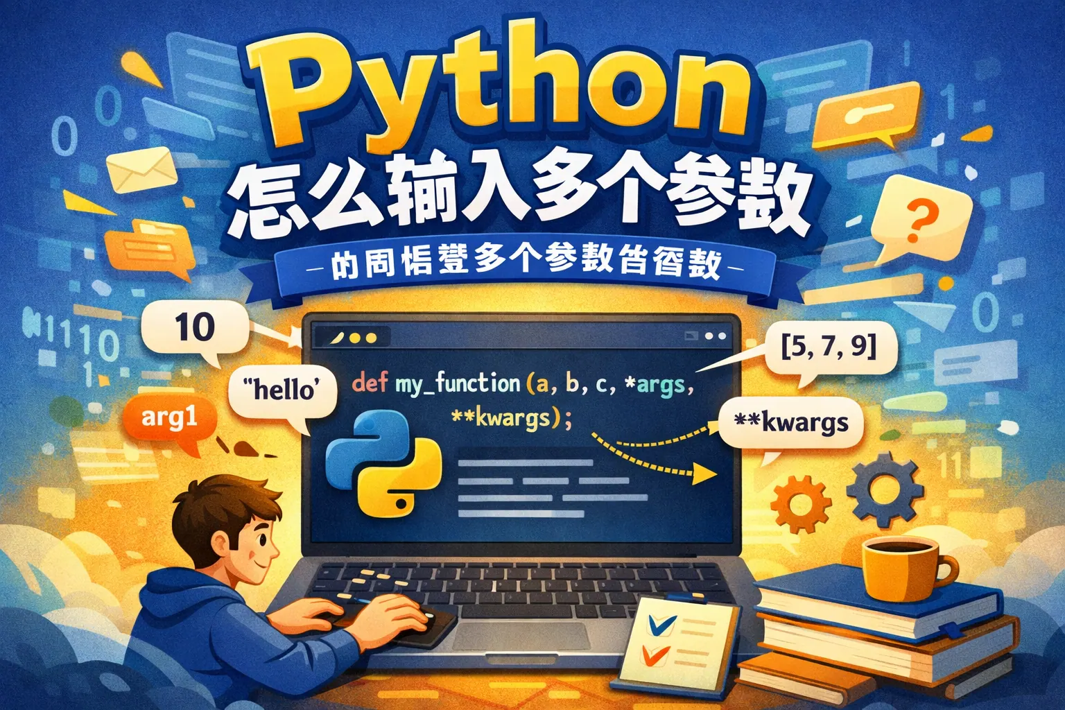 python 怎么输入多个参数