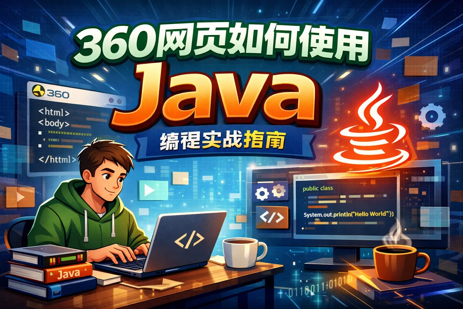 360网页如何使用java