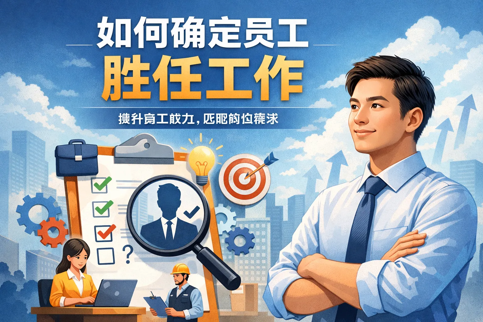 如何确定员工胜任工作