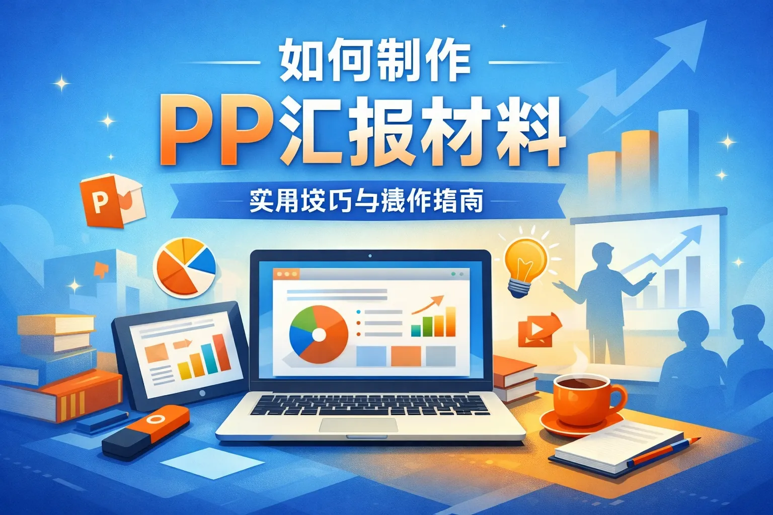 如何制作pp汇报材料