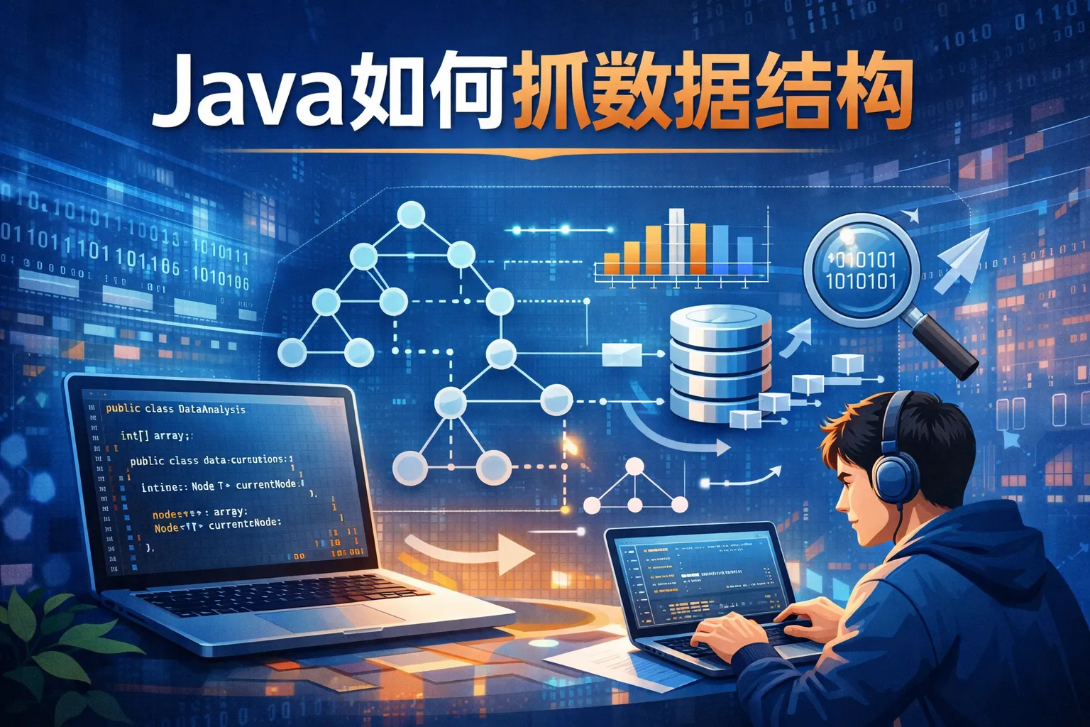 java如何抓数据结构