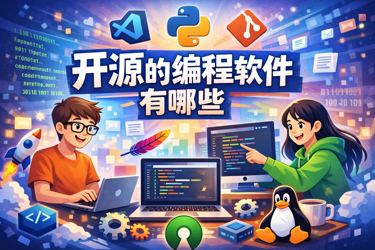 开源的编程软件有哪些