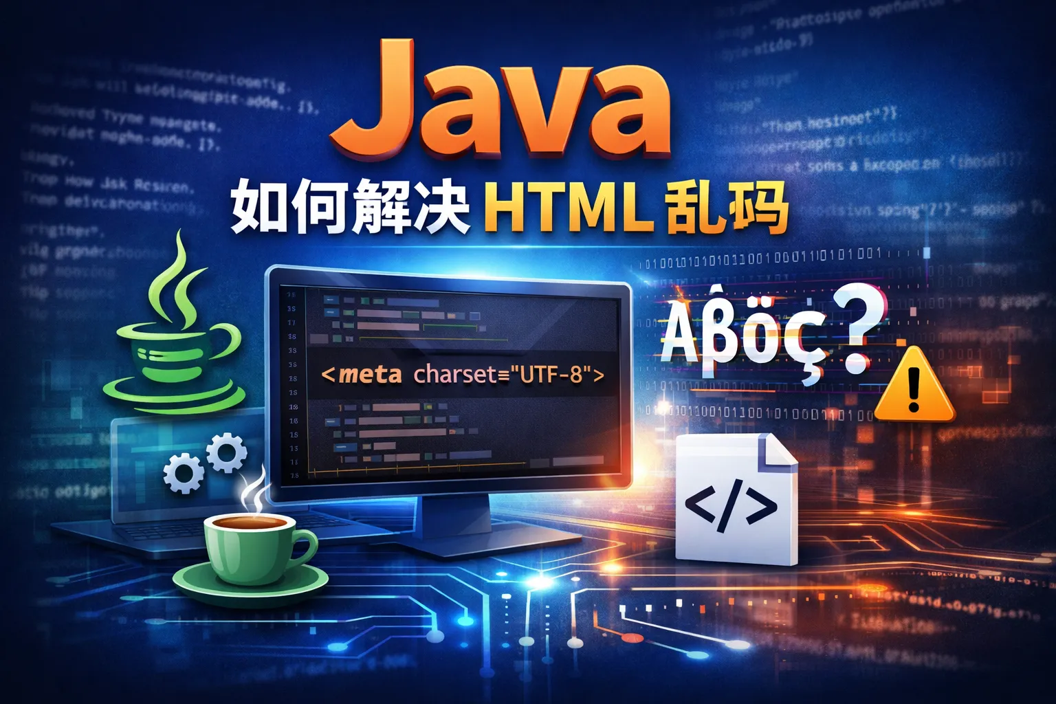 java如何解决html乱码