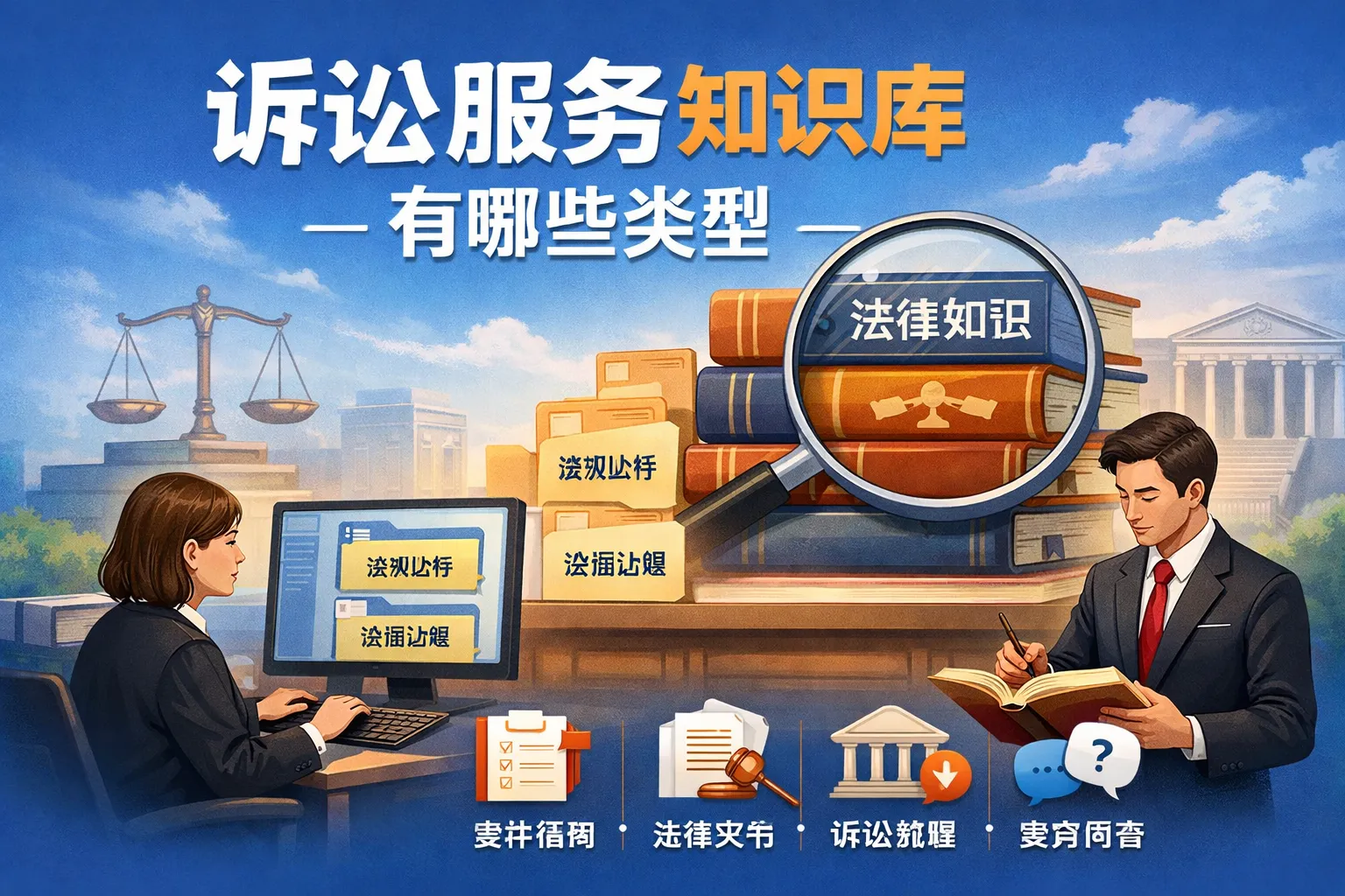 诉讼服务知识库有哪些类型