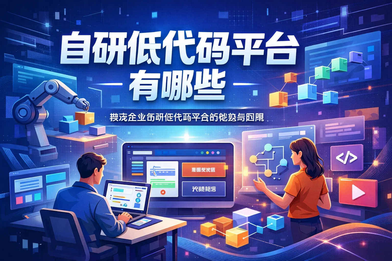 自研低代码平台有哪些