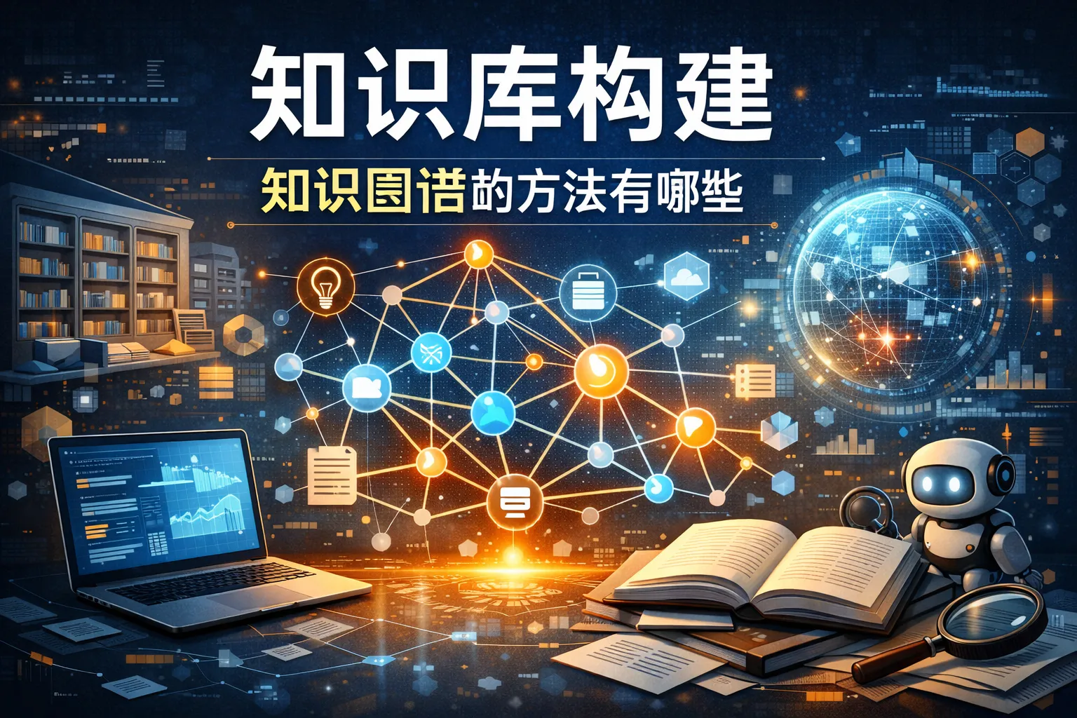 知识库构建知识图谱的方法有哪些