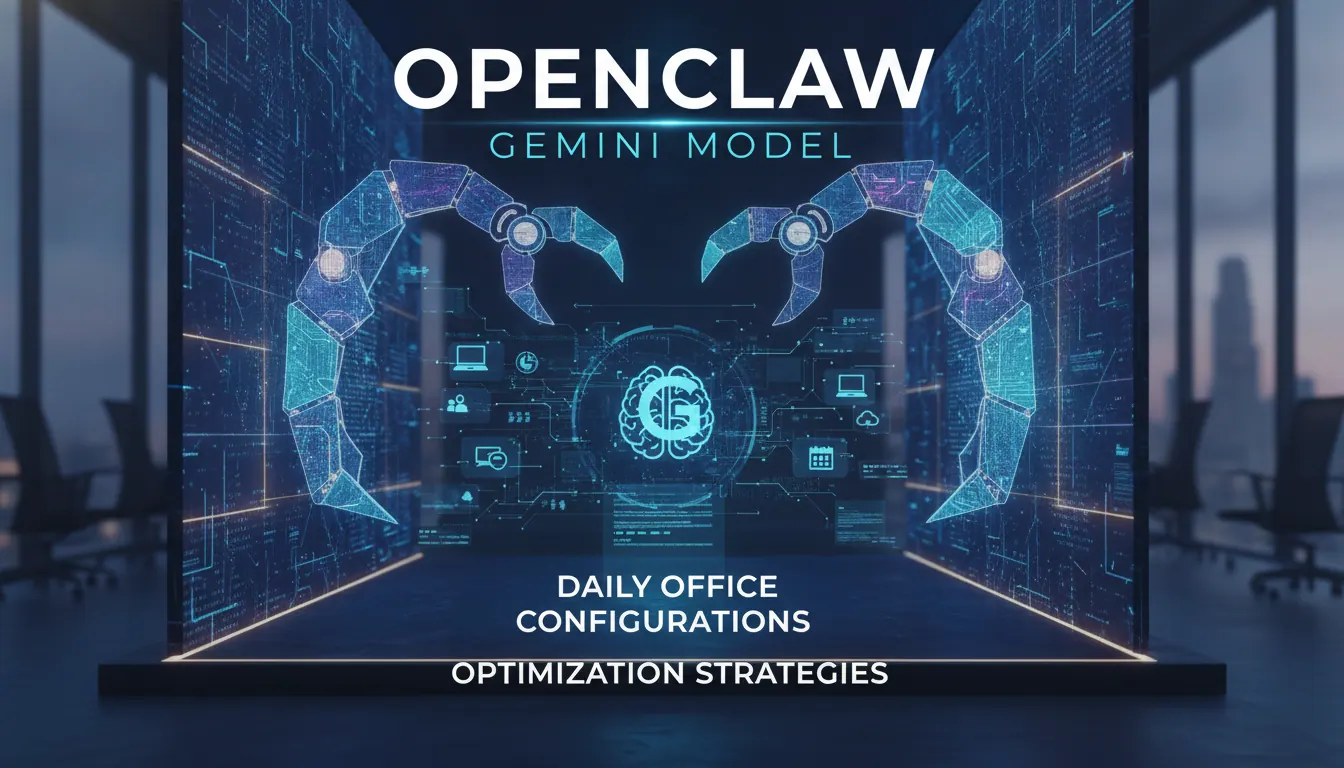 OpenClaw日常办公场景下Gemini模型配置建议