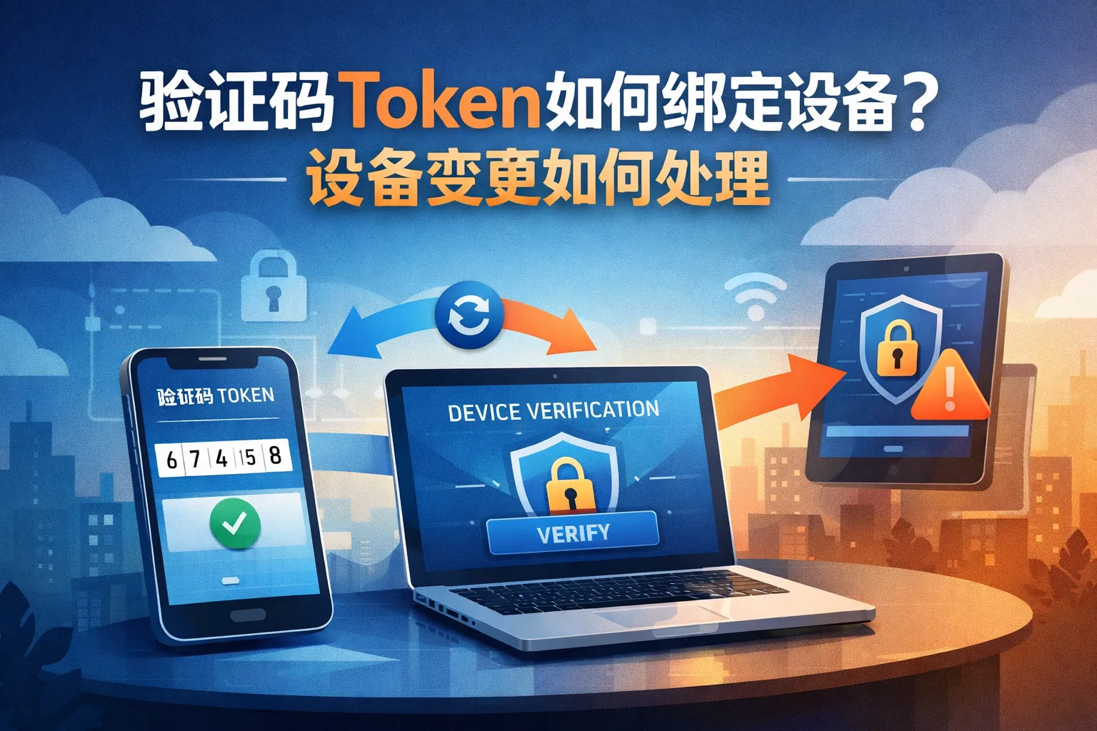 验证码token如何绑定设备?设备变更如何处理