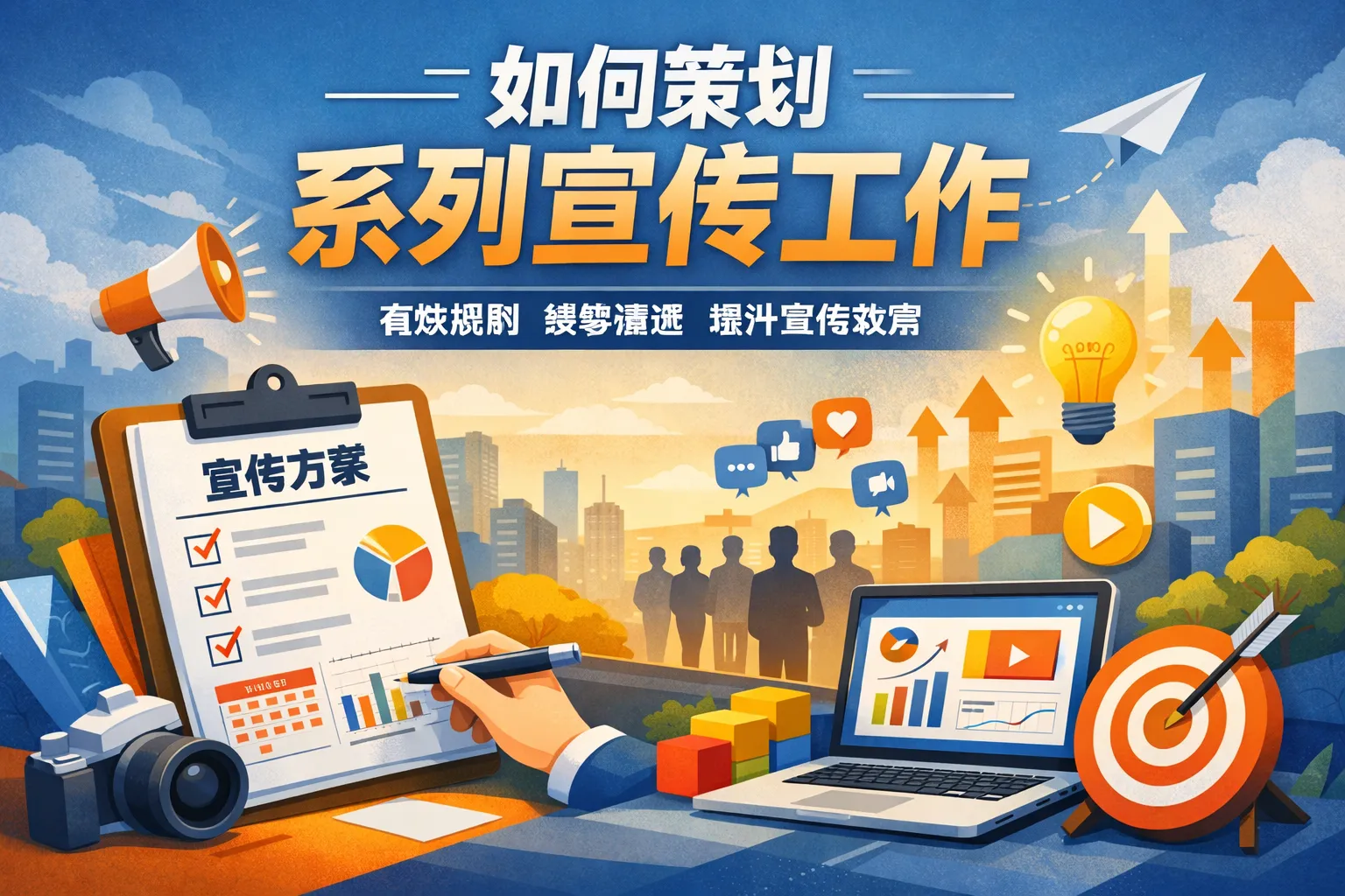 如何策划系列宣传工作