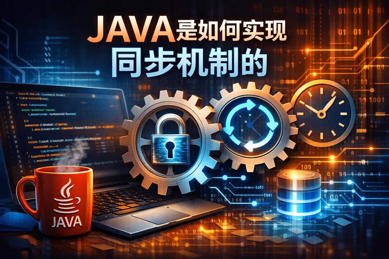 JAVA是如何实现同步机制的