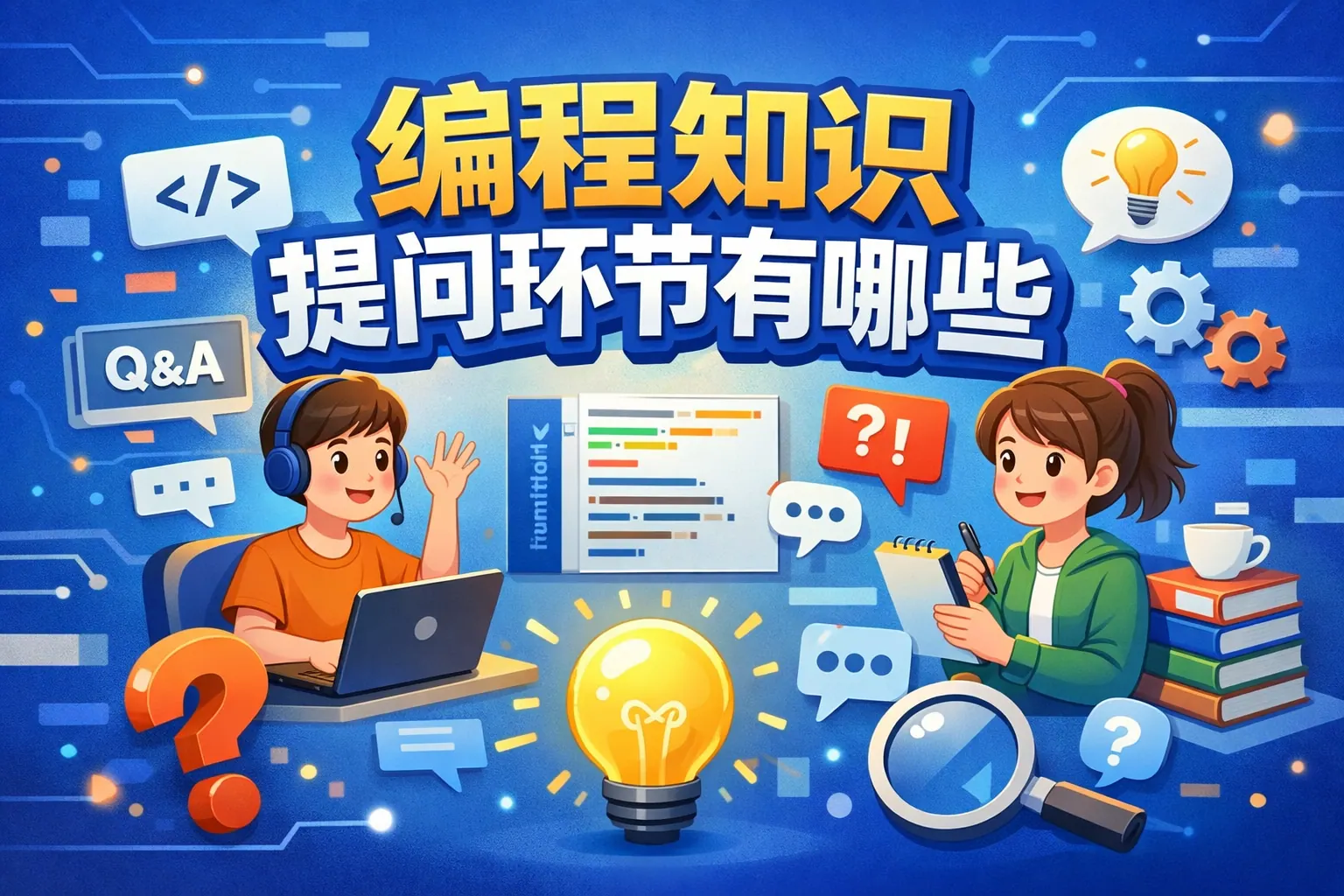编程知识提问环节有哪些