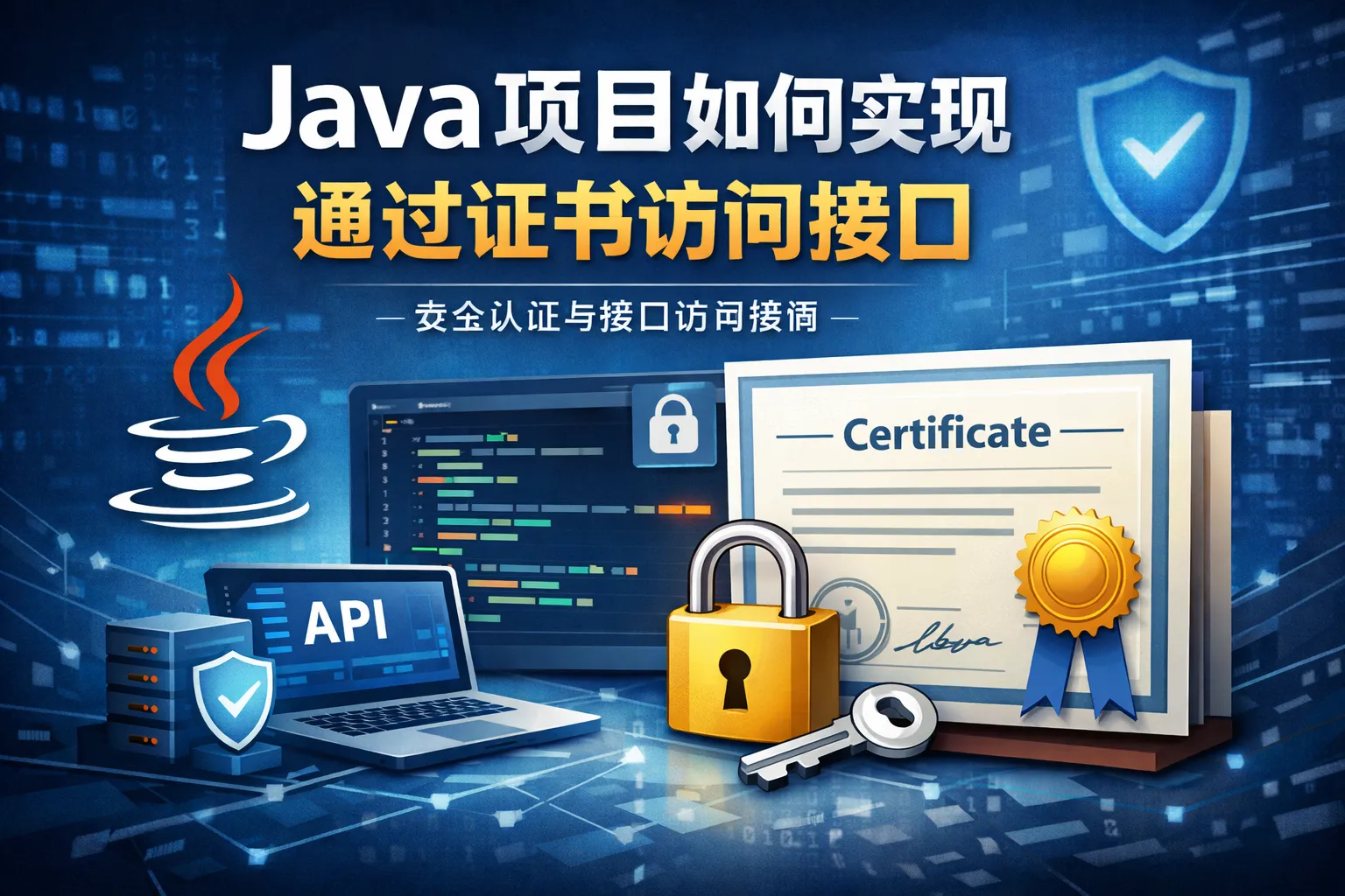 java项目如何实现通过证书访问接口