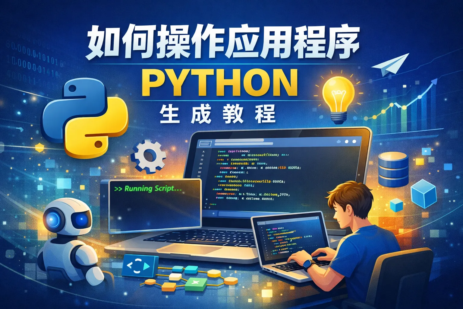 如何操作应用程序python