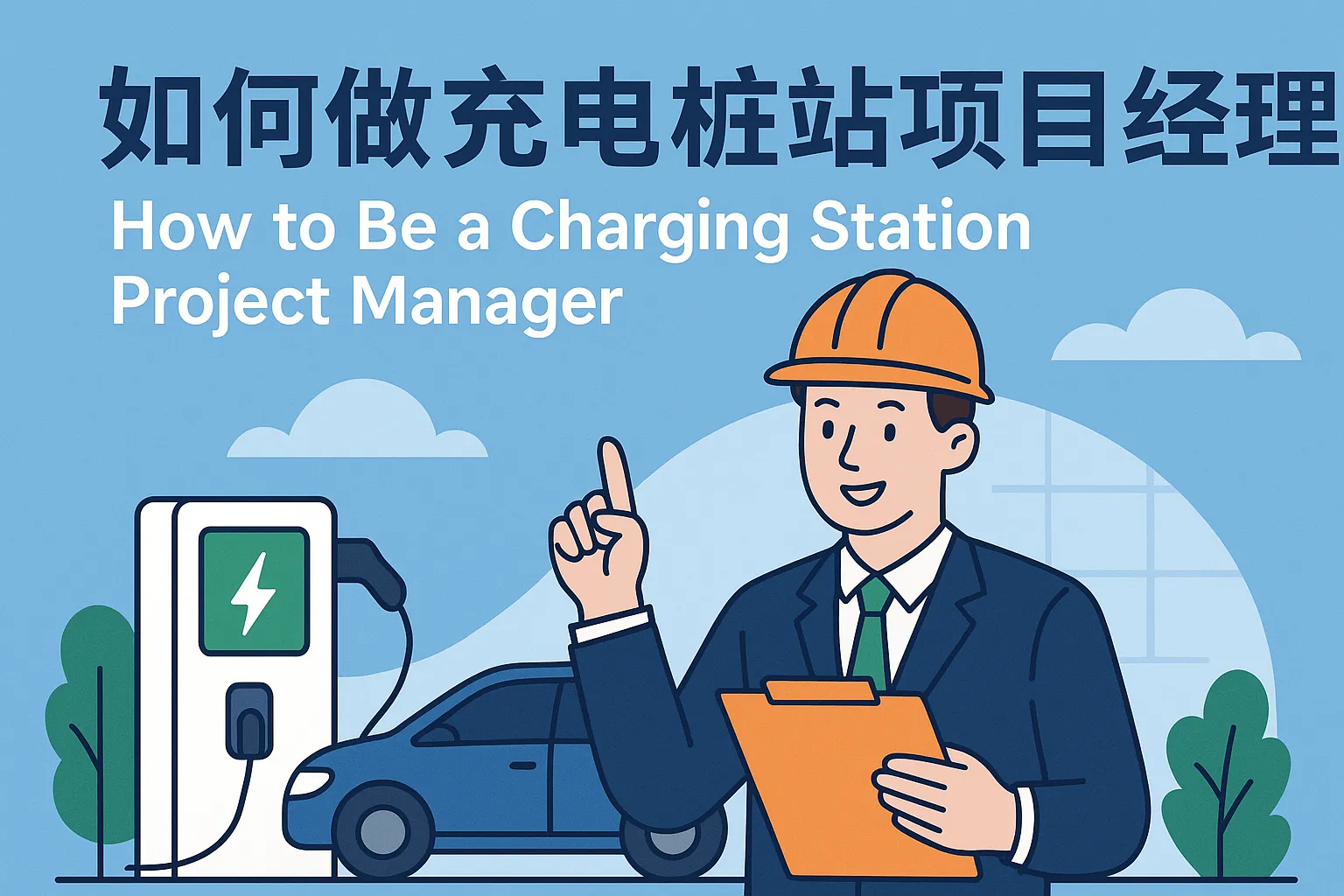 如何做充电桩站项目经理