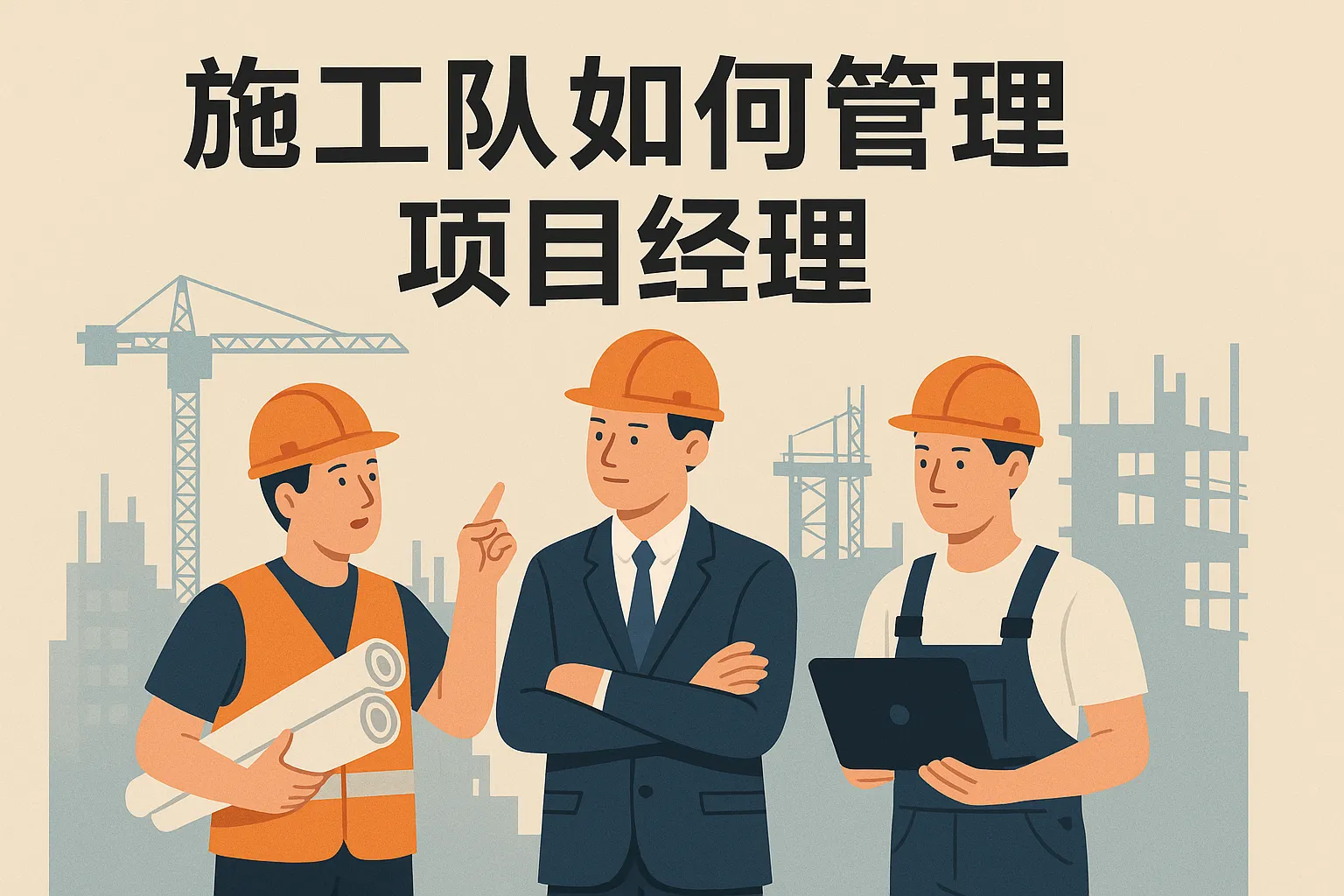 施工队如何管理项目经理