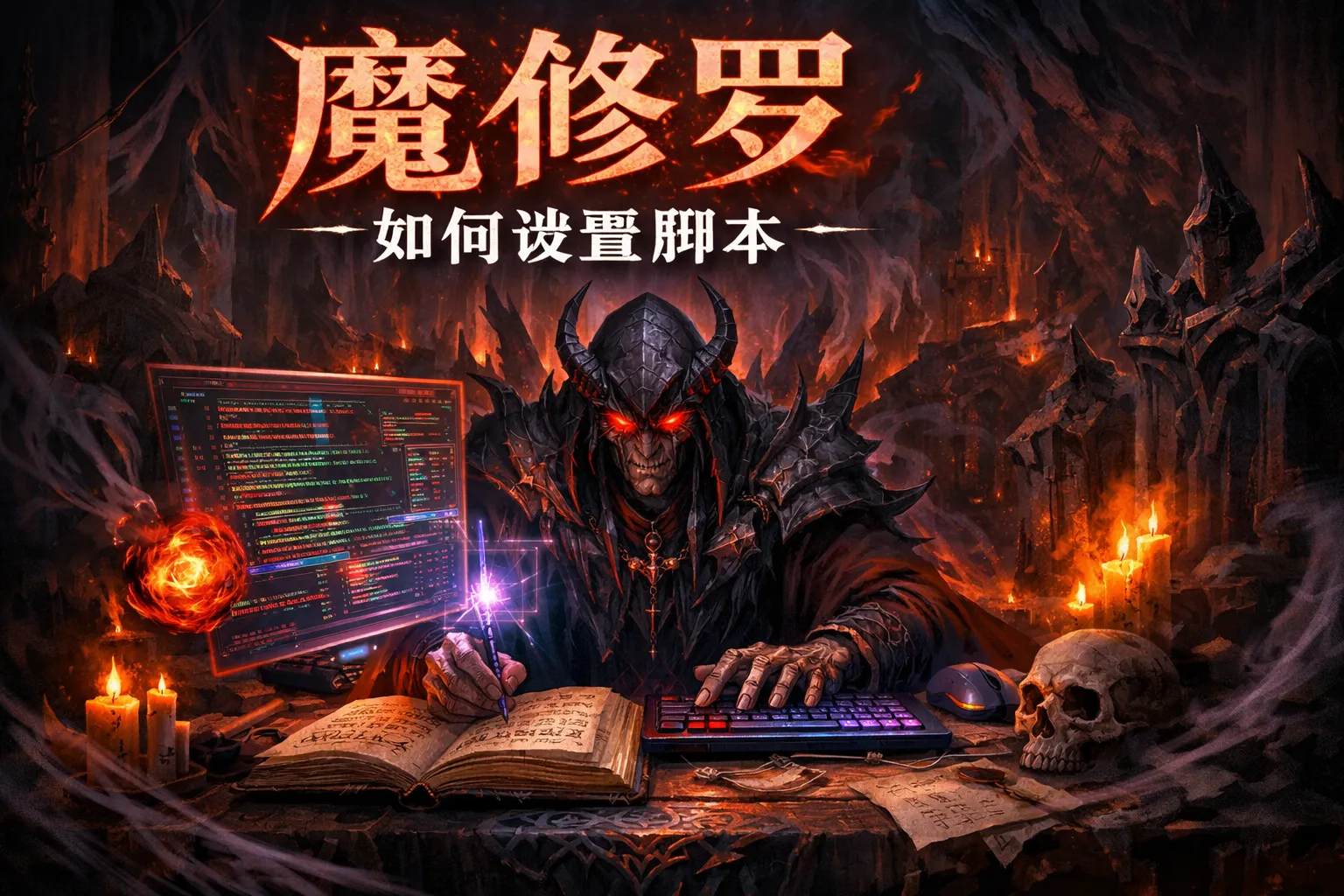 魔修罗如何设置脚本