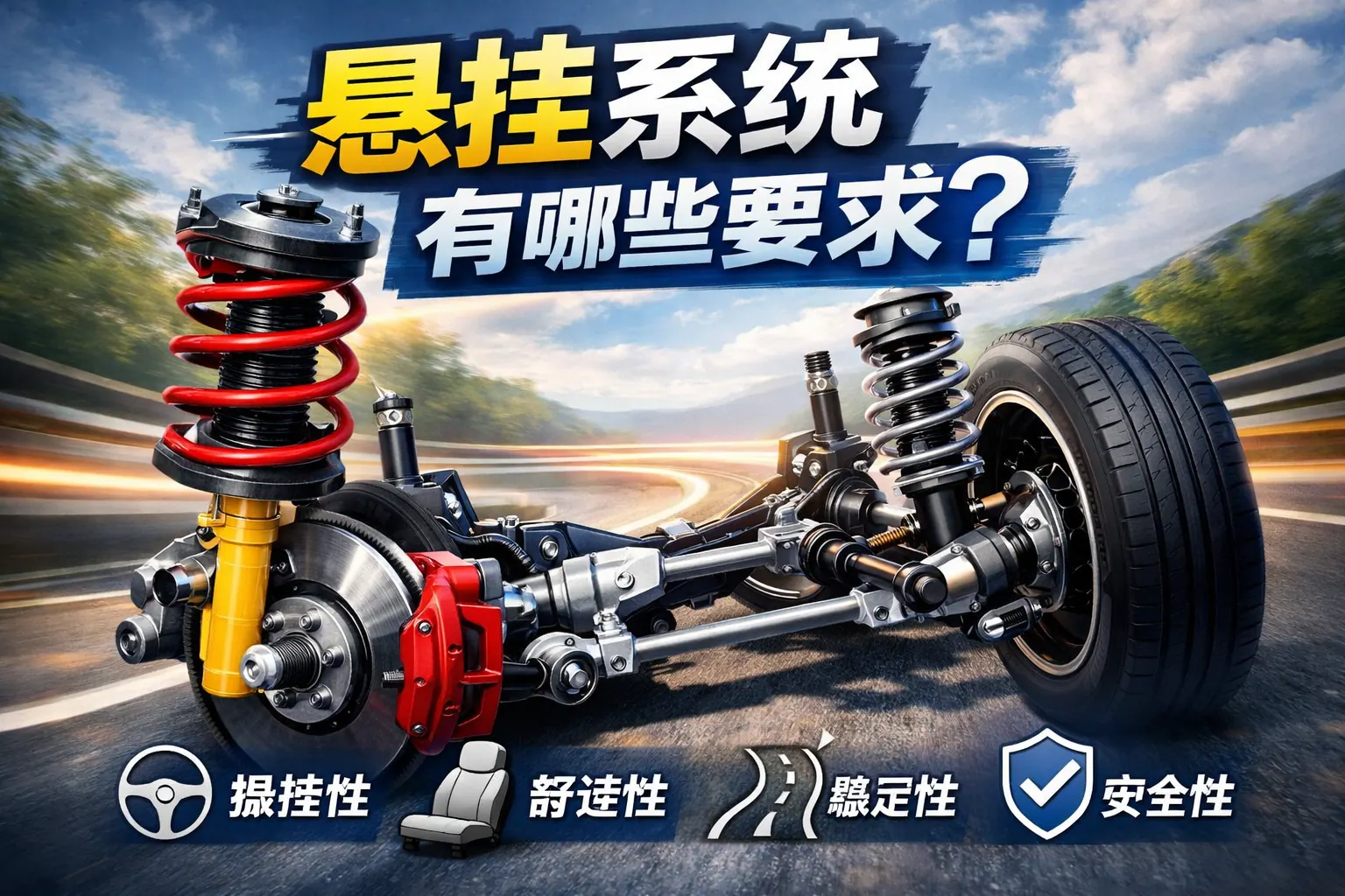 悬挂系统有哪些要求