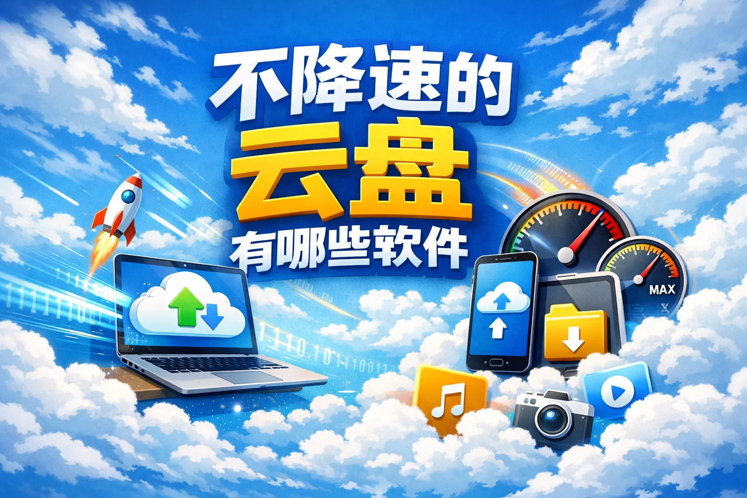 不降速的云盘有哪些软件