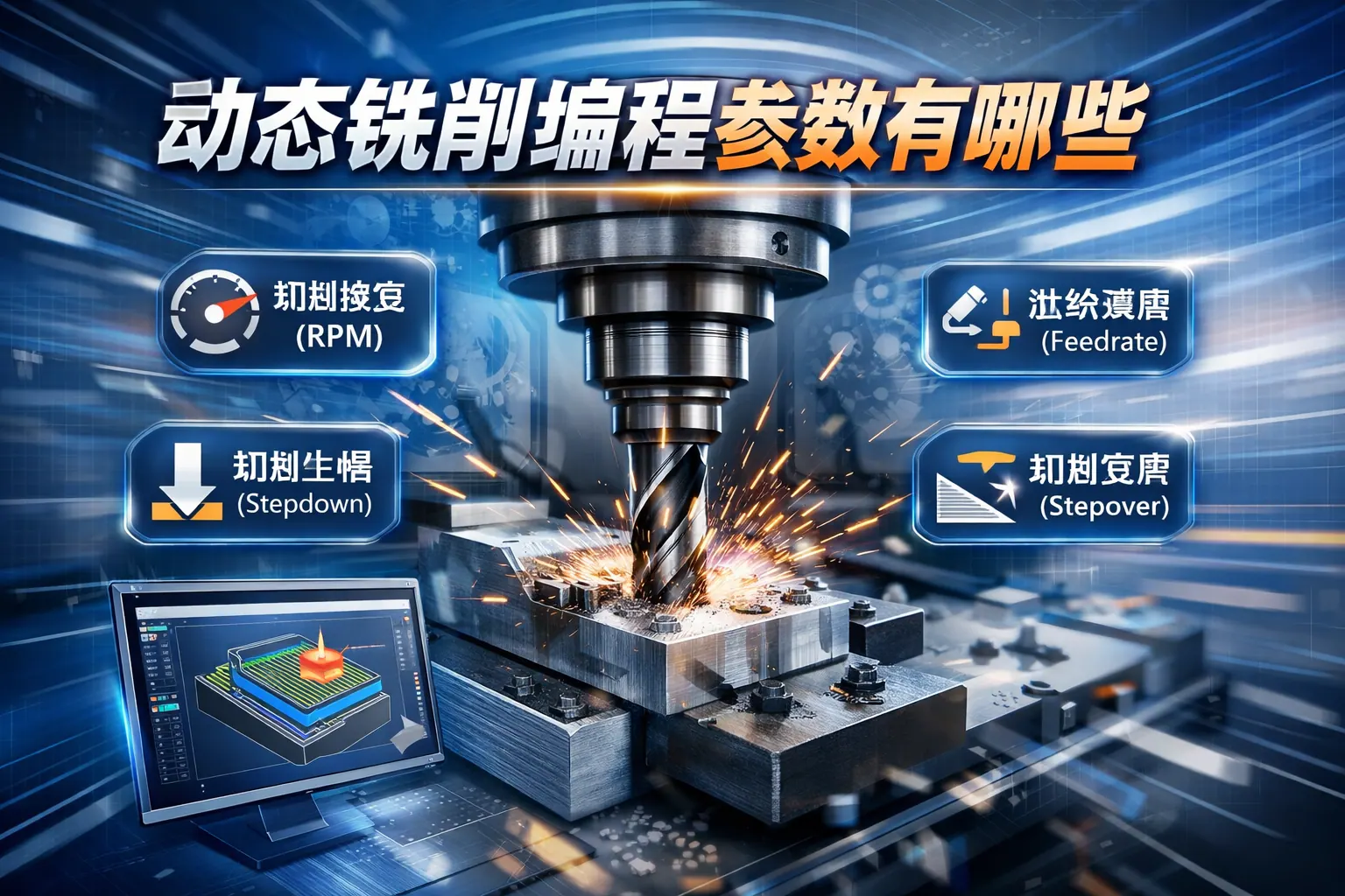 动态铣削编程参数有哪些