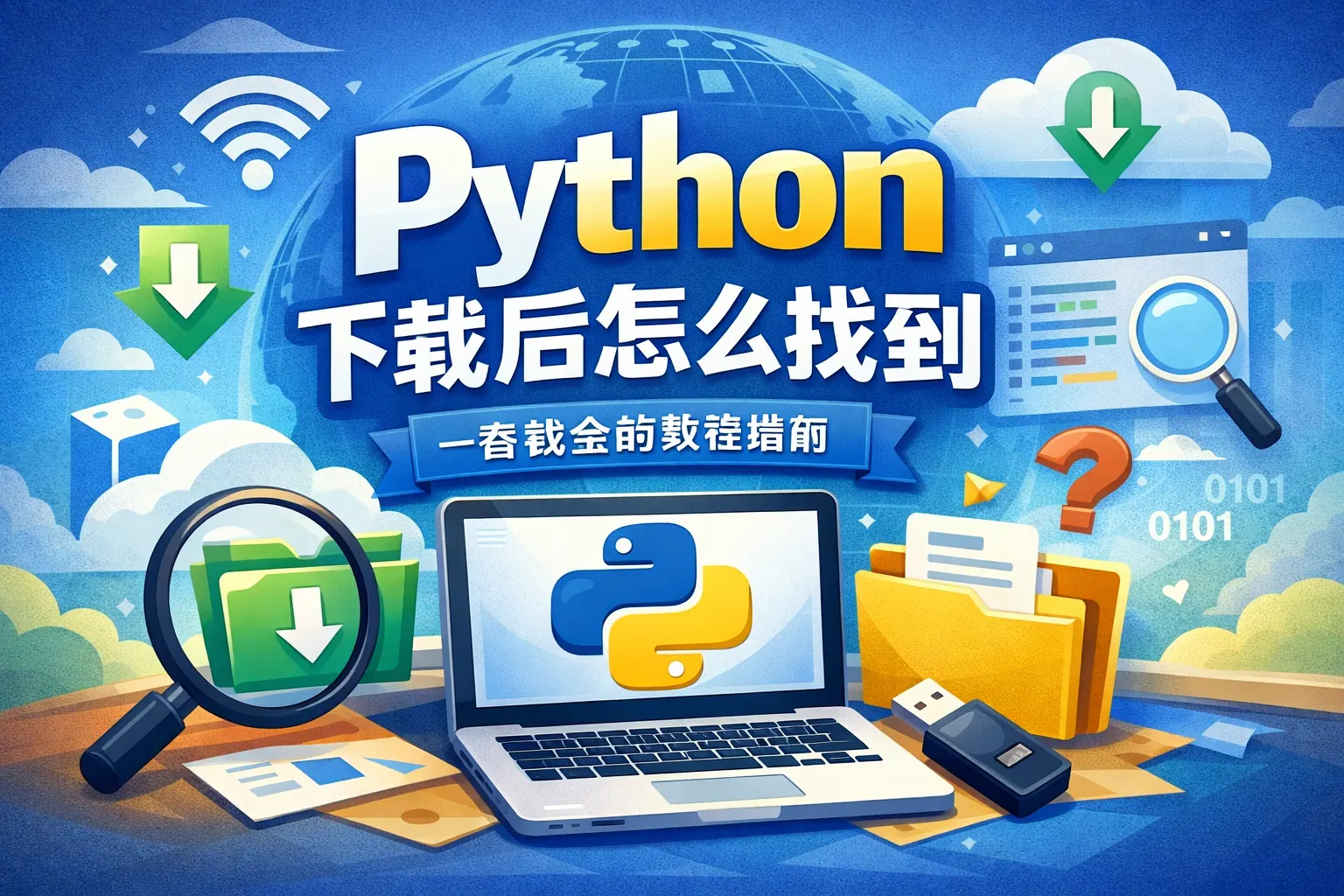 python下载后怎么找到
