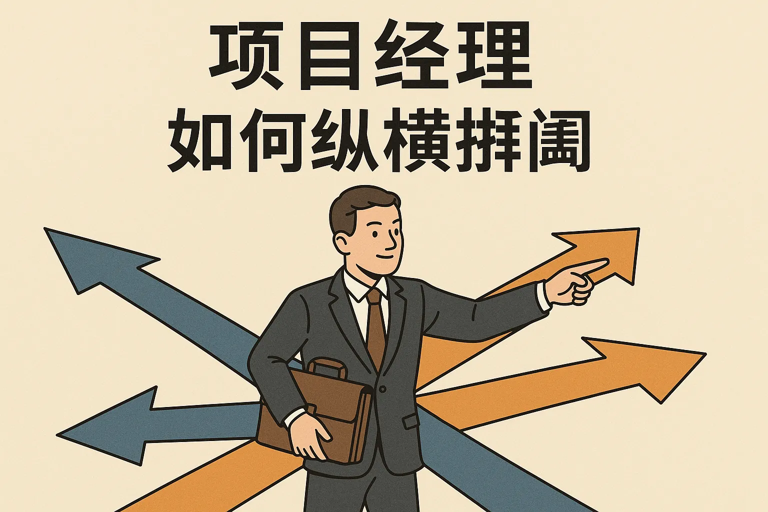 项目经理如何纵横捭阖