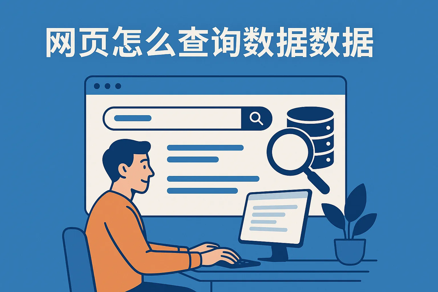 网页怎么查询数据库数据