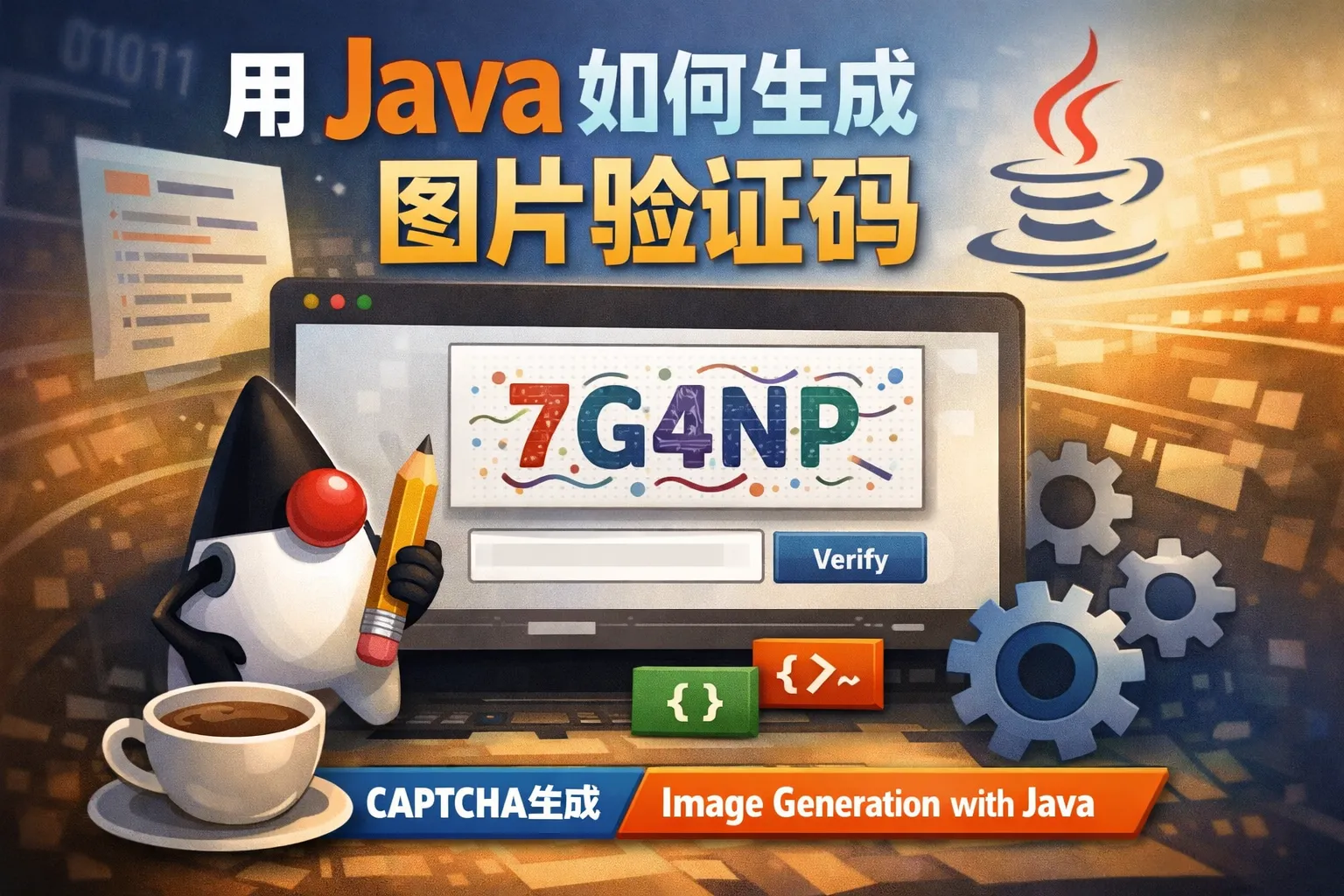 用java如何生成图片验证码