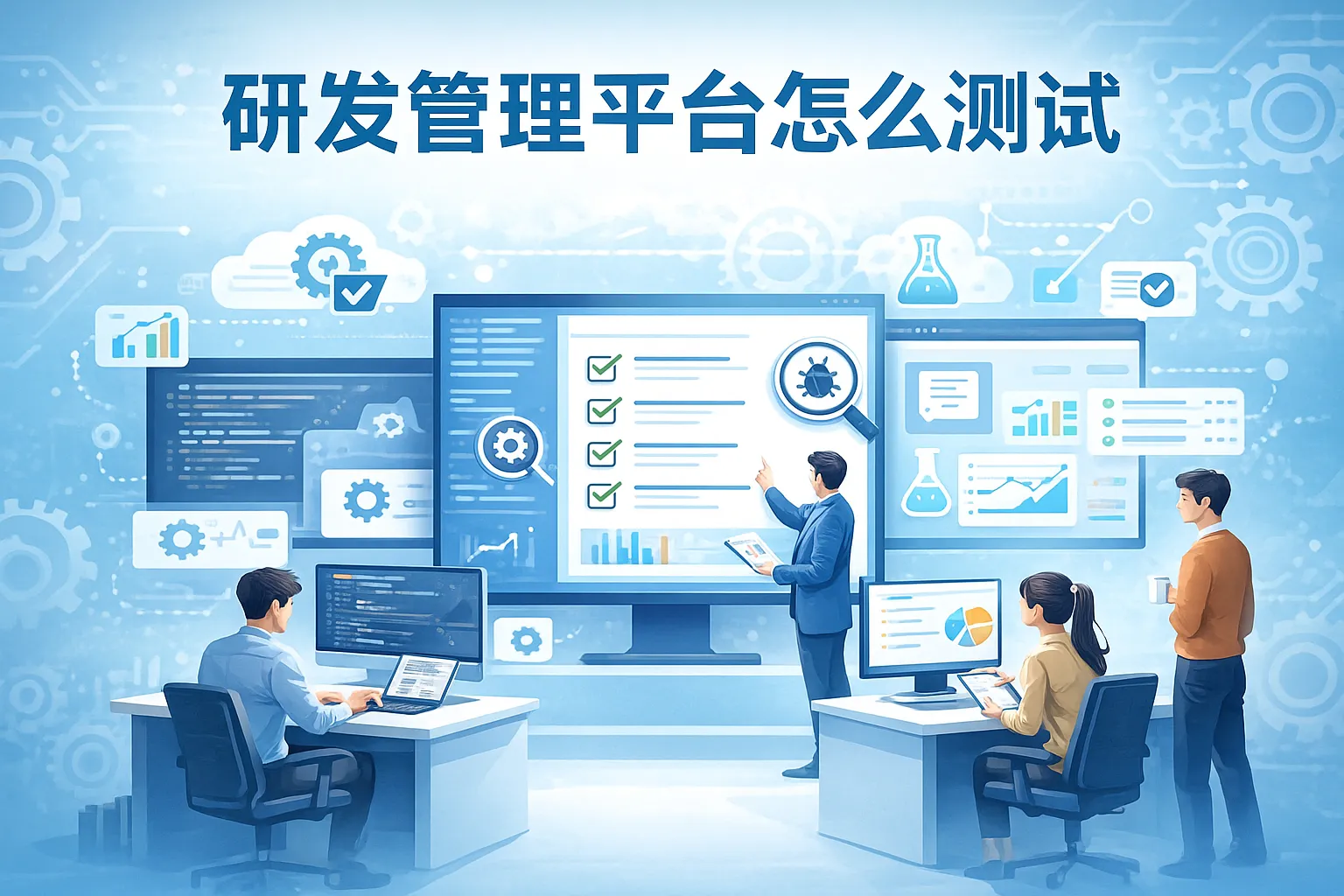 研发管理平台怎么测试