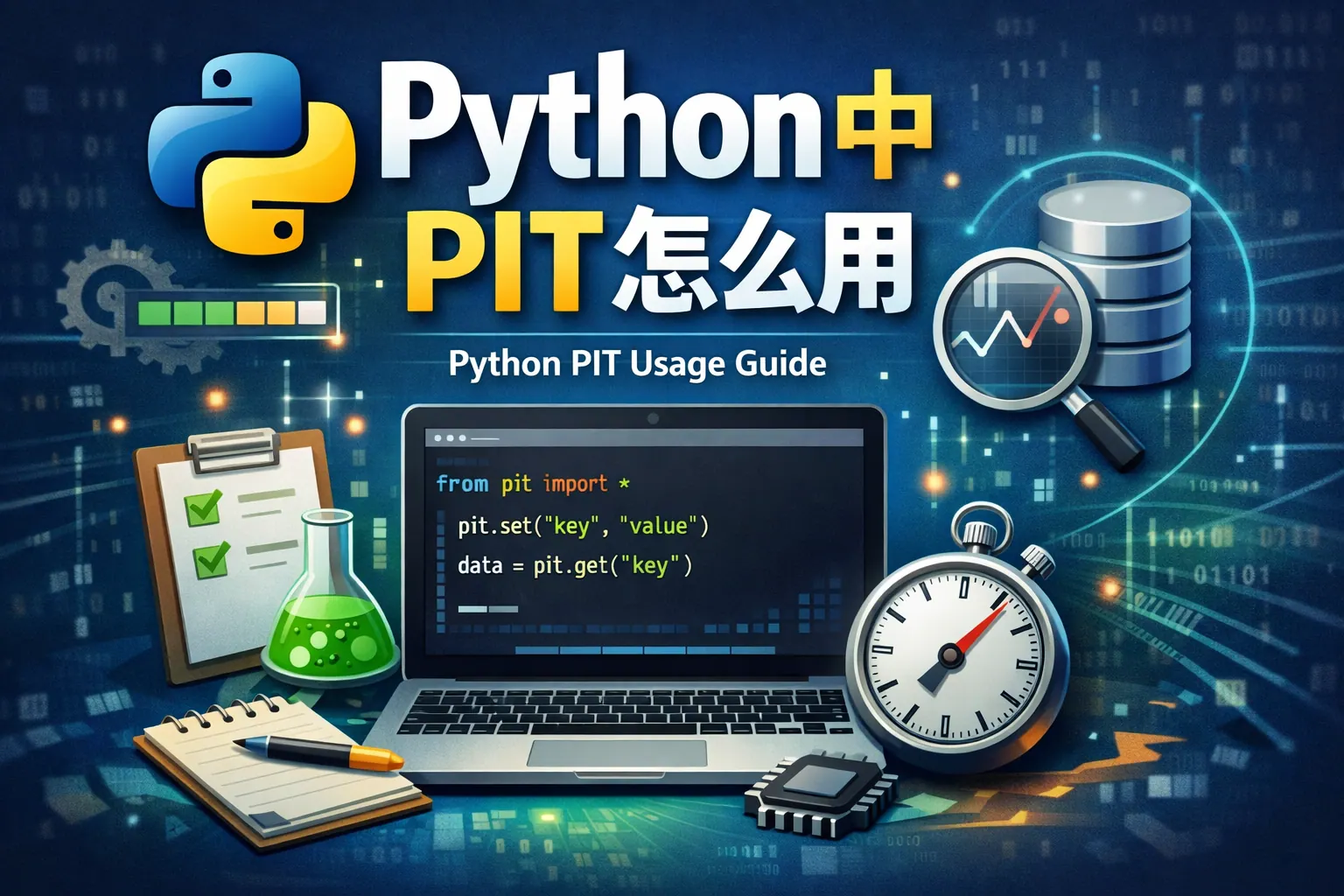 Python中pit怎么用