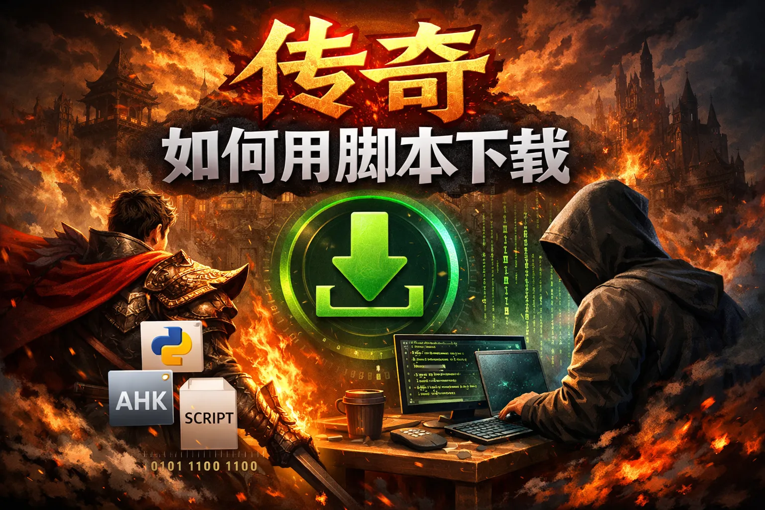 传奇如何用脚本下载