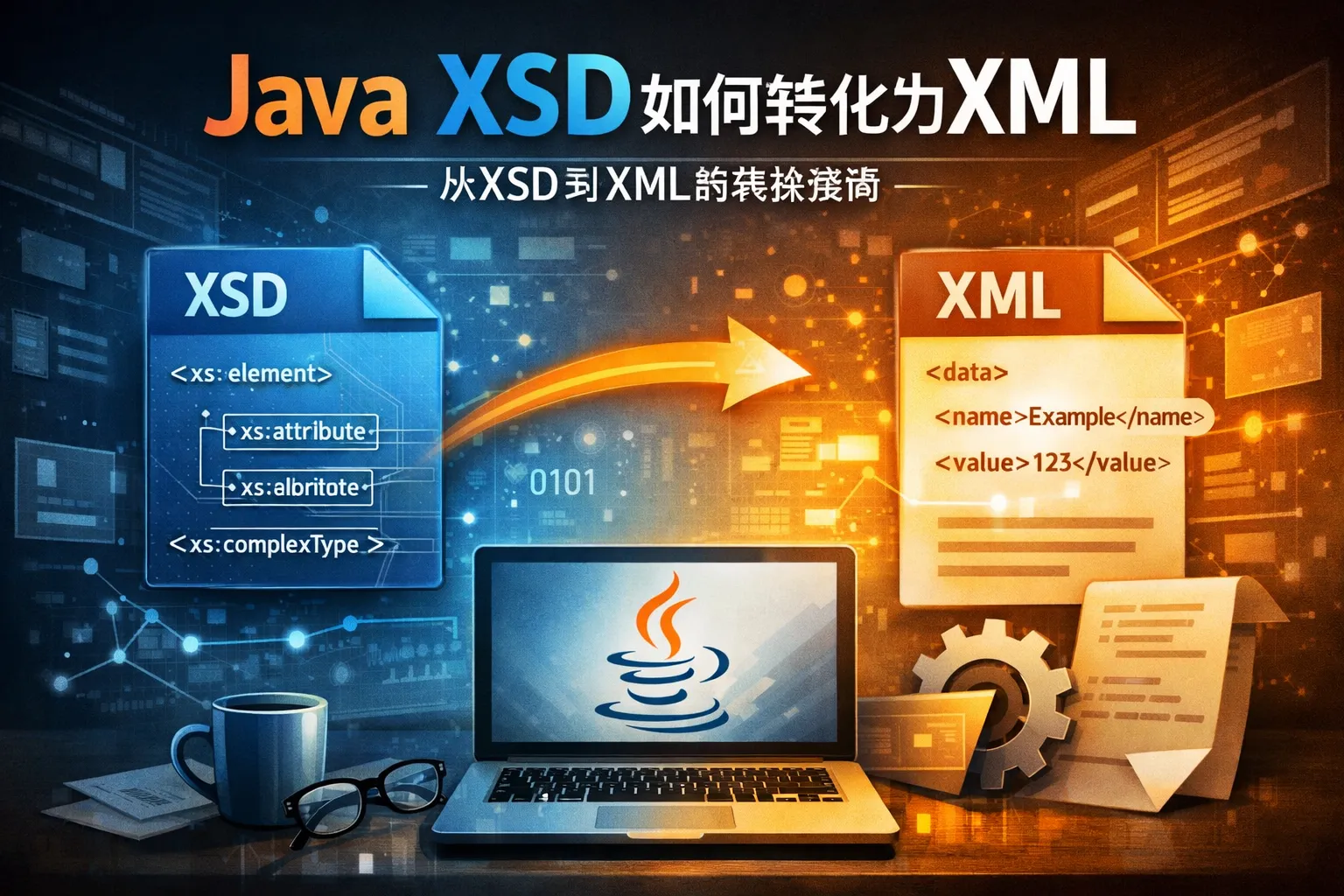 java xsd如何转化为xml