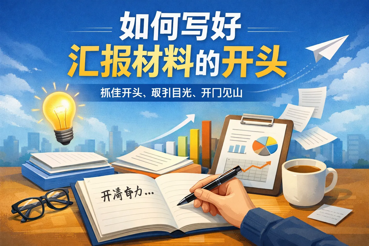 如何写好汇报材料的开头