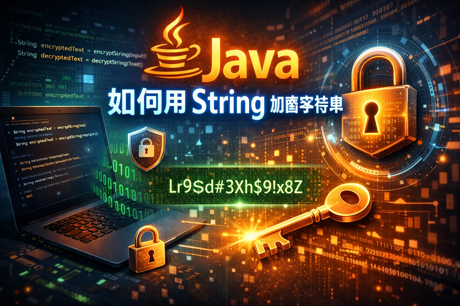 java如何用string加密字符串