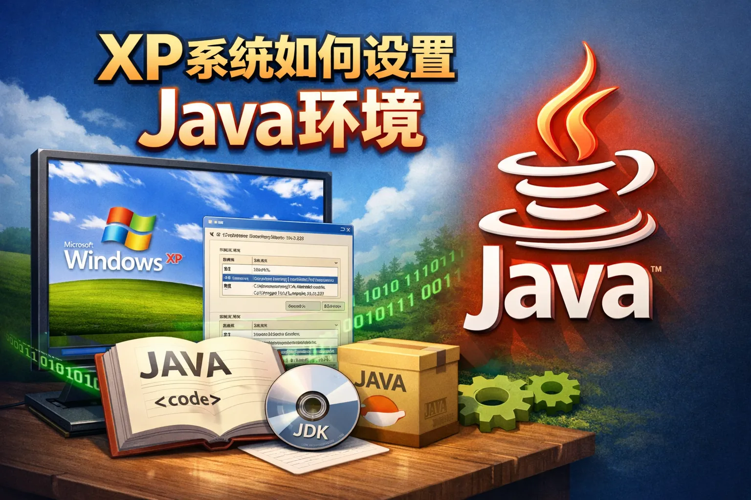 xp系统如何设置java环境