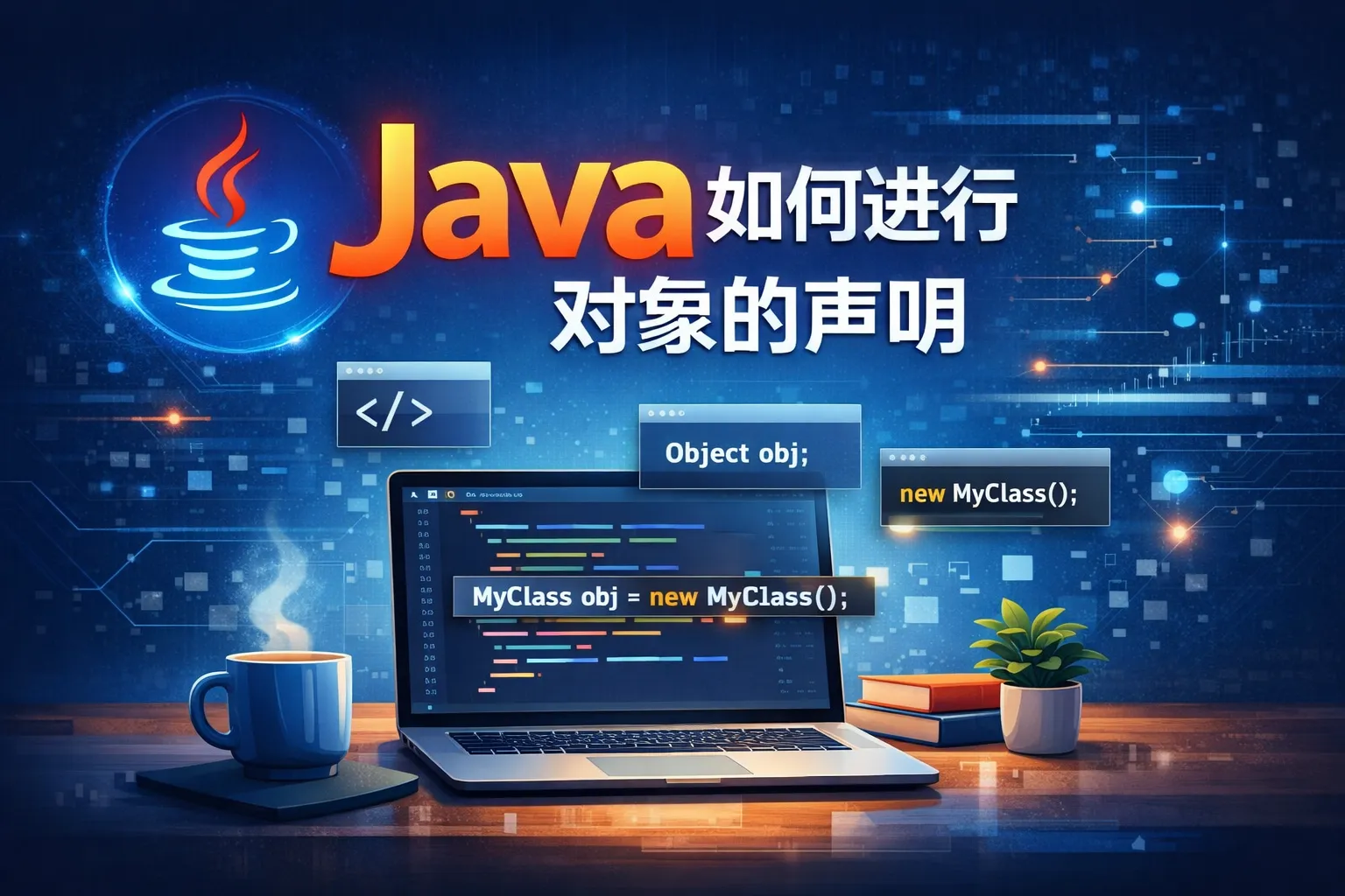 java如何进行对象的声明