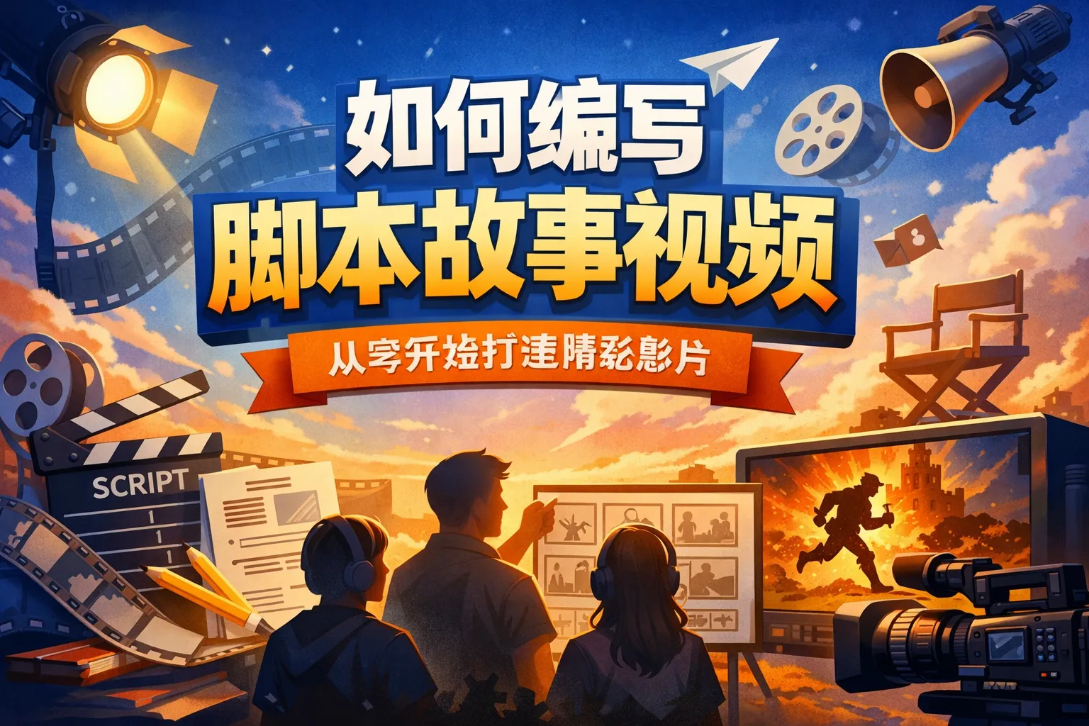 如何编写脚本故事视频