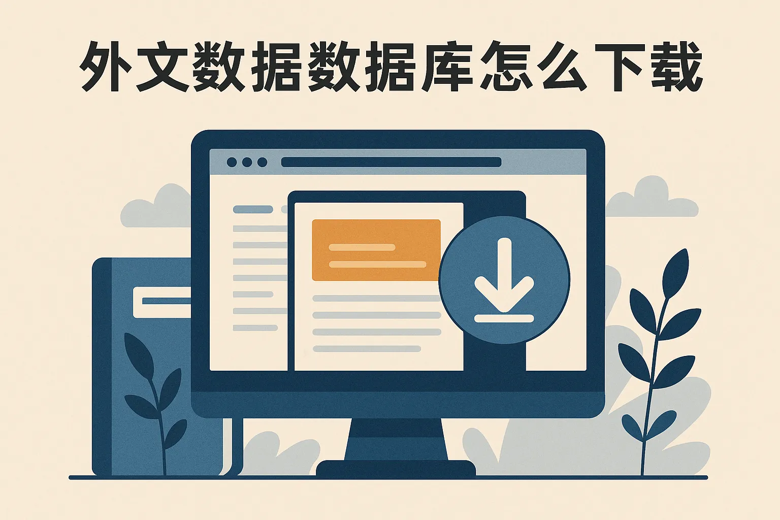 外文数目数据库怎么下载