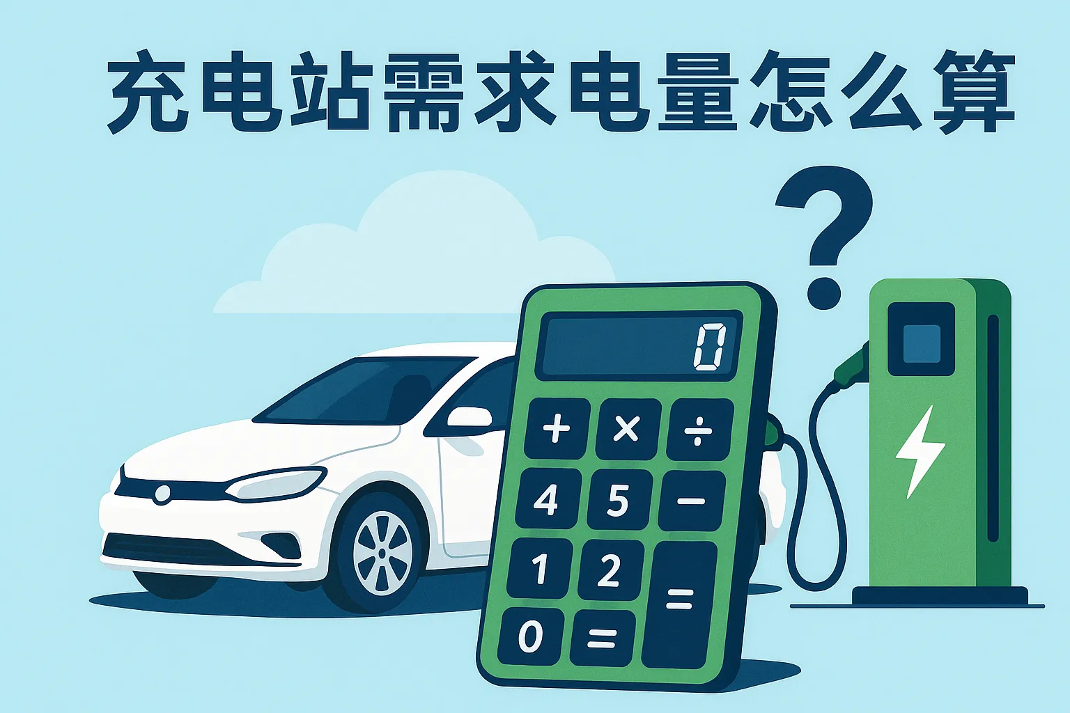 充电站需求电量怎么算