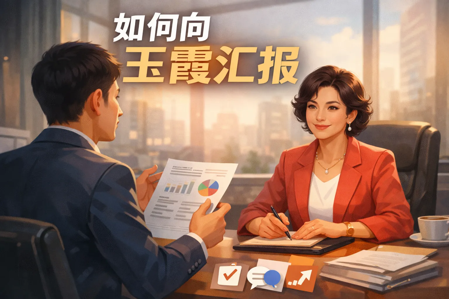 如何向玉霞汇报