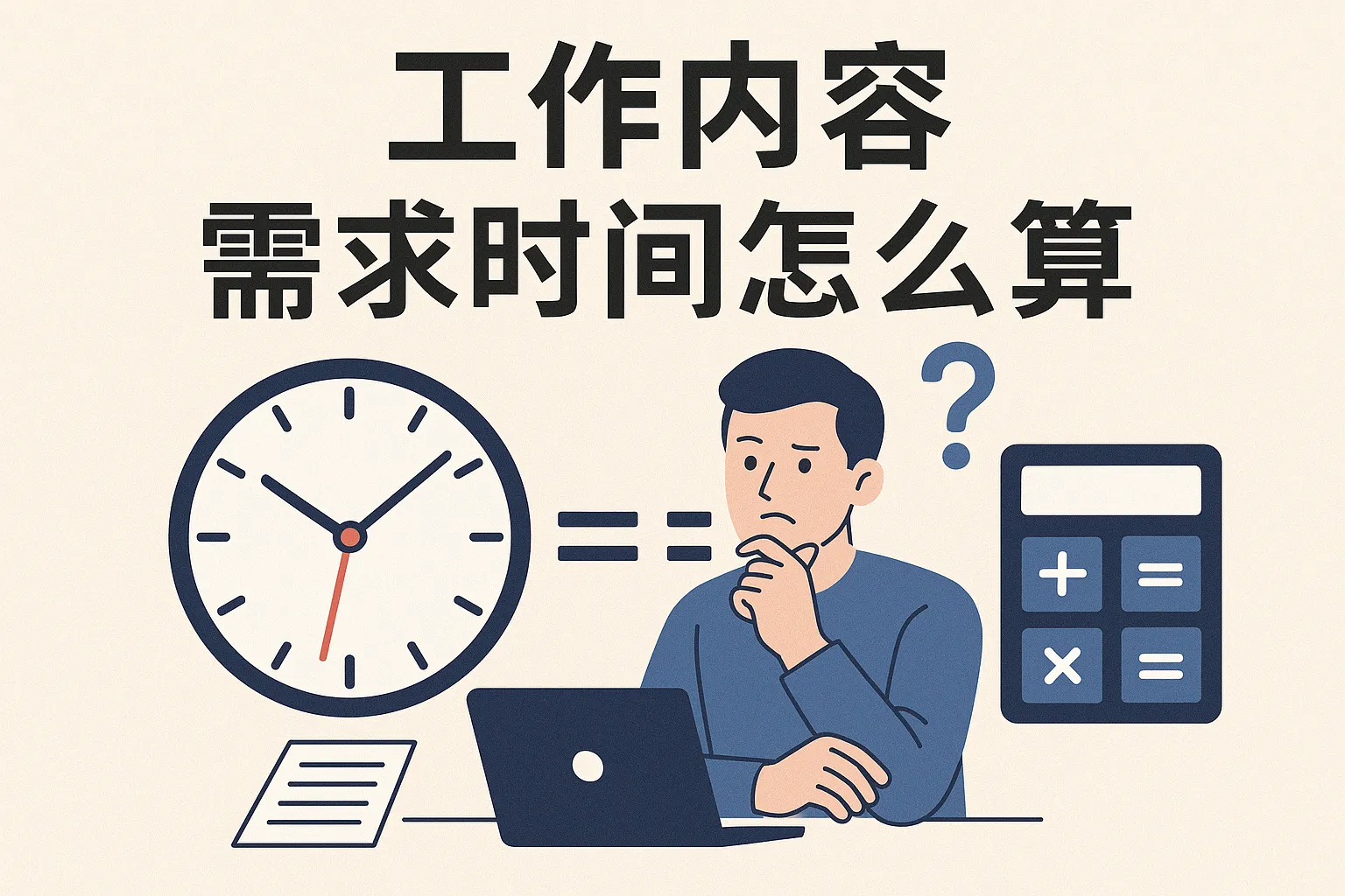 工作内容需求时间怎么算
