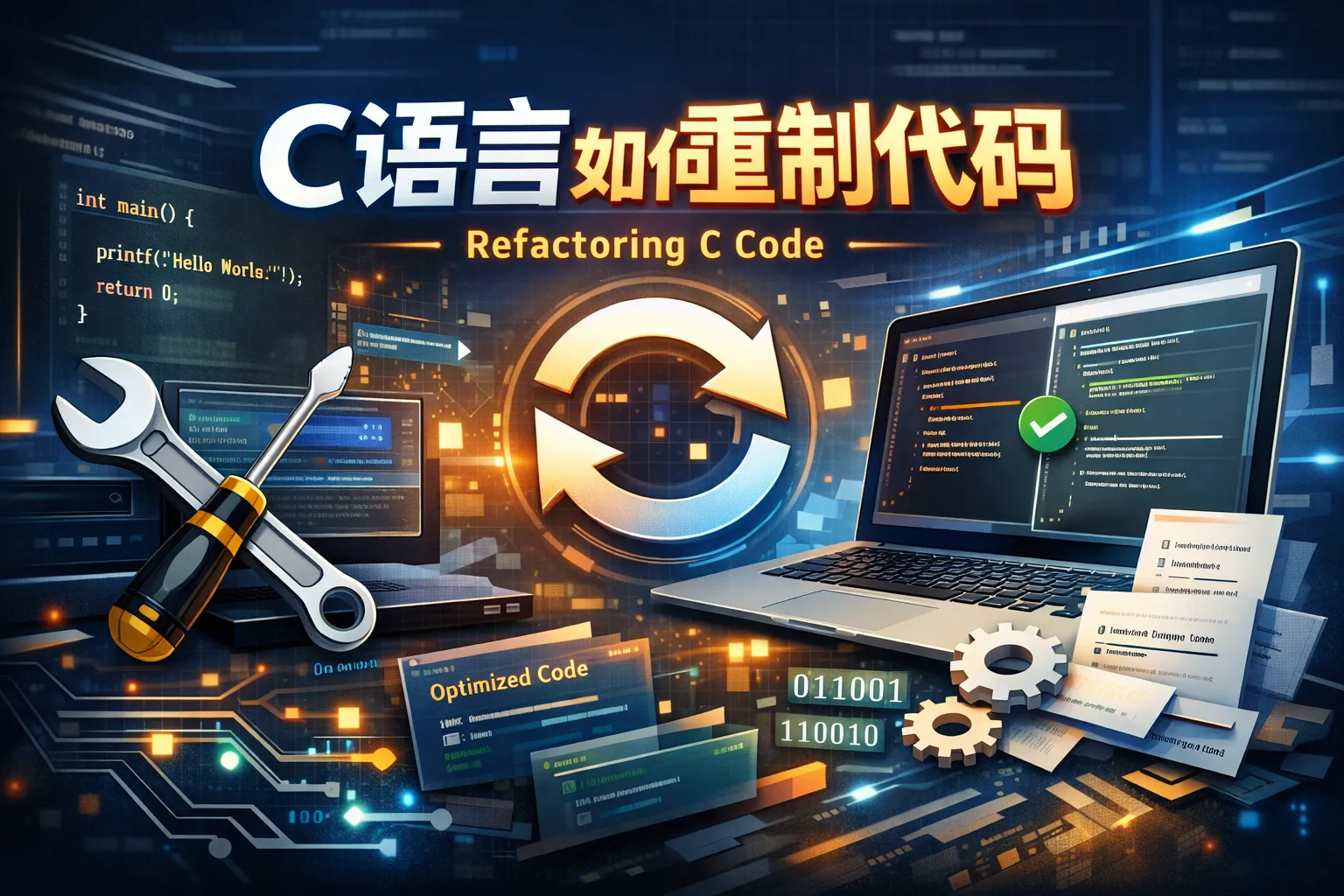 c语言如何重制代码