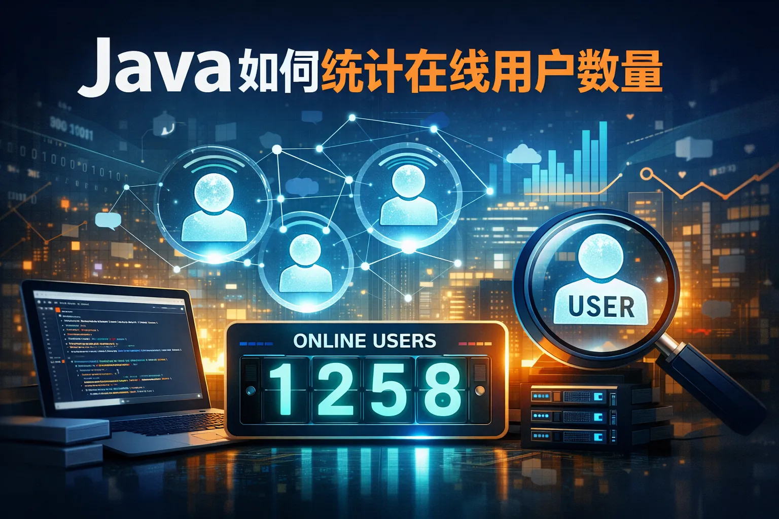 Java如何统计在线用户数量